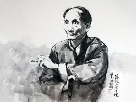蒋兆和中国水墨人物画的艺术特色——“一支秃笔”与“一碗苦茶”